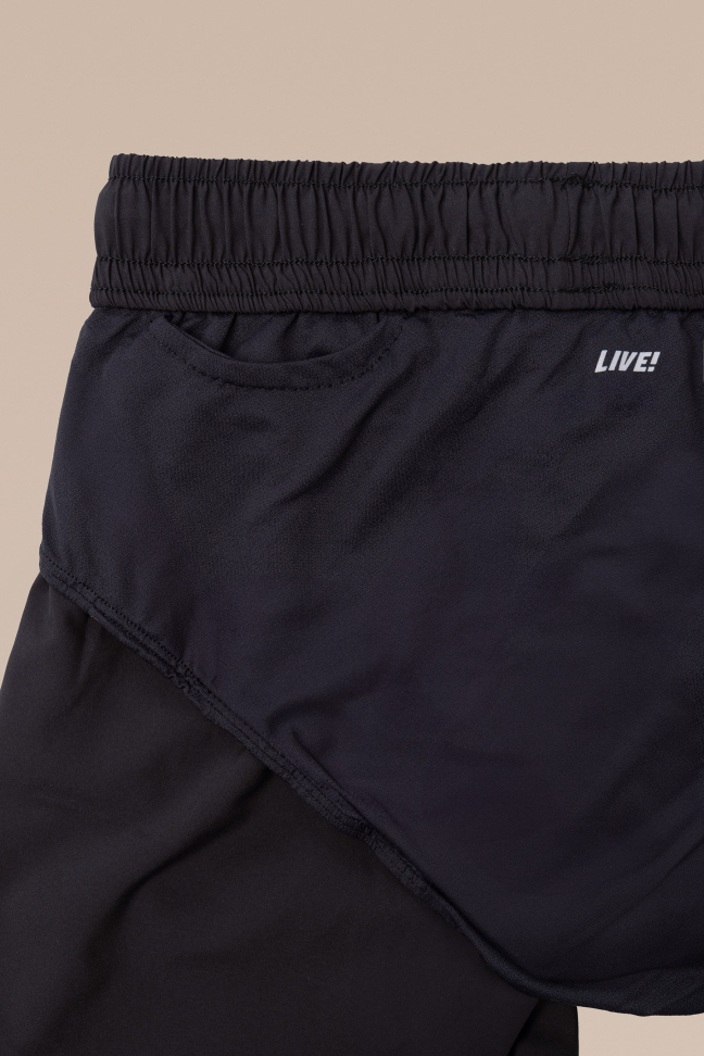 Bermuda Training 7'' Dryside Masculina Preto LIVE! - #3