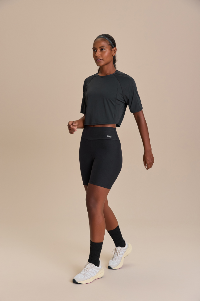 Blusa Equilíbrio Bio Stretch Black LIVE! - #4