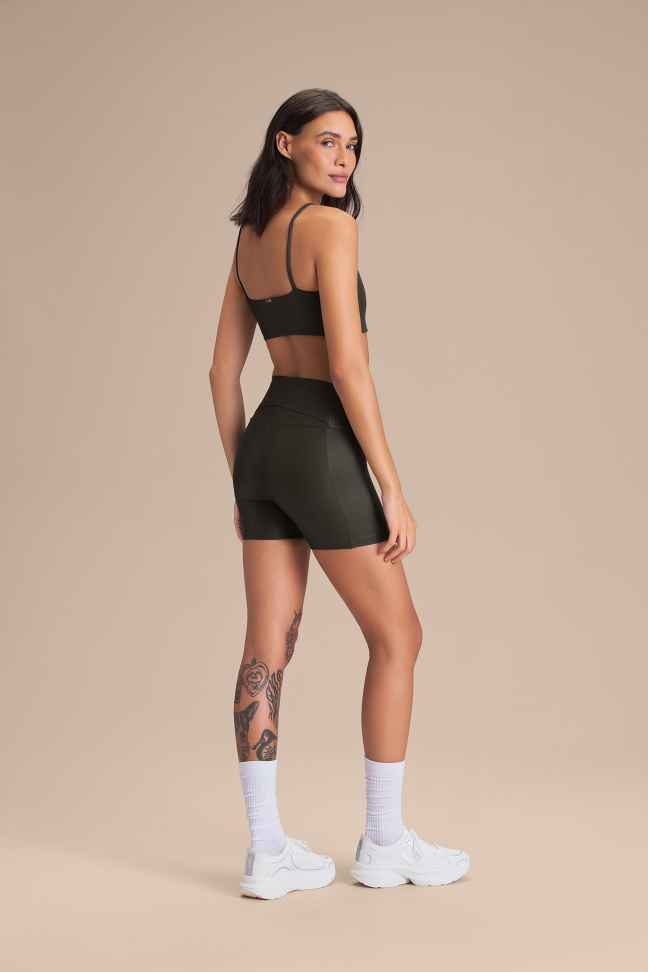 Top Fitness Feminino LIVE! Curve Allure® Adaptiv Obsidian Grey - #3