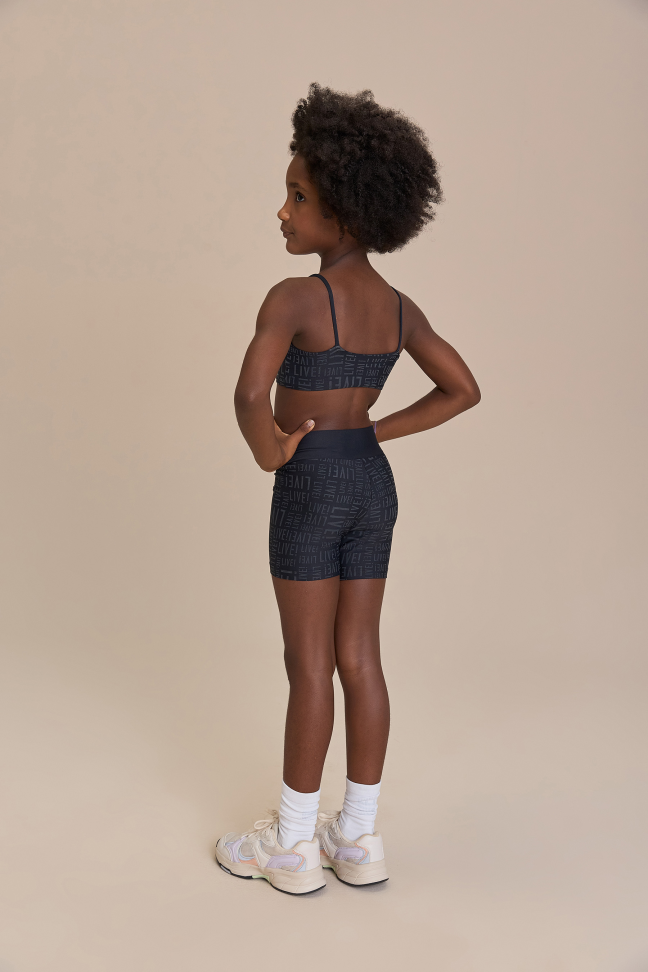 Shorts LIVE! Kids Preto Black - #4