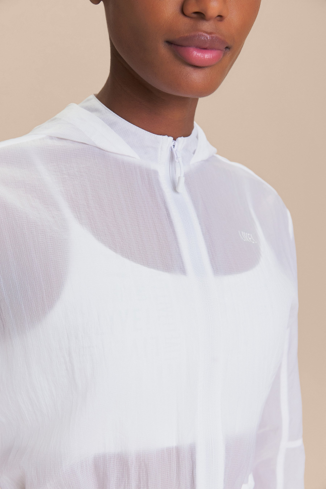 Jaqueta Nylon Racer New White LIVE! - #4