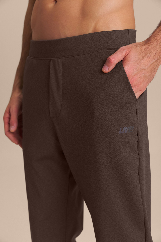 Calça Reta Casual Men Bassalt LIVE!