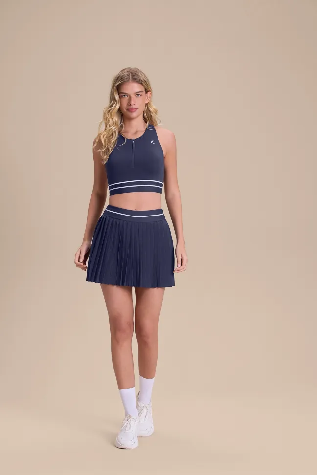 Top Fitness Feminino LIVE! Drop Shot Navy Blue