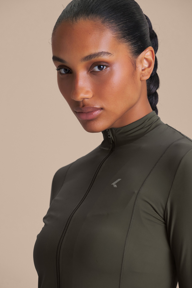 Jaqueta Fitness Feminina LIVE! Harmony Pro Obsidian Grey - #5