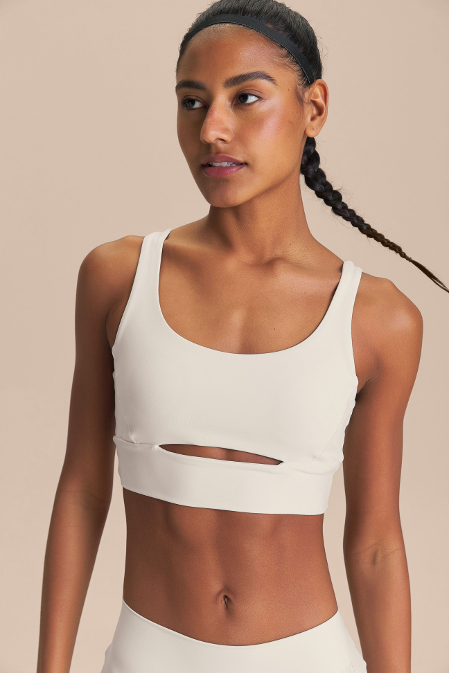 Top Cut Out Fit Green® Grey Cadence LIVE!
