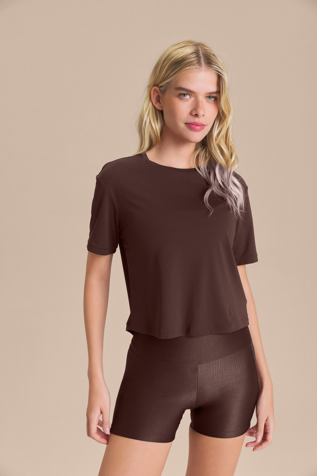 Camiseta Cropped Bio Stretch Grind LIVE!