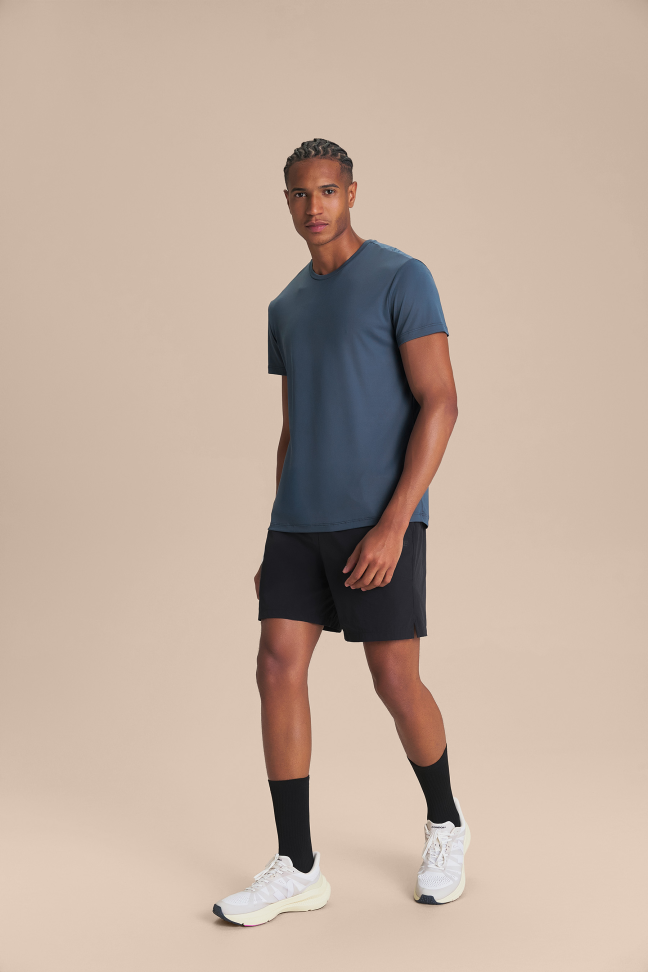 Camiseta Train Comfy Men Misteel Blue LIVE! - #3