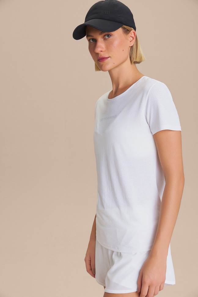 Camiseta Training Action Branco LIVE! - #5