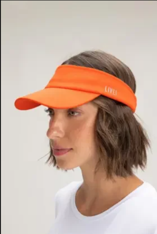 Viseira Cool Sportif Laranja LIVE!