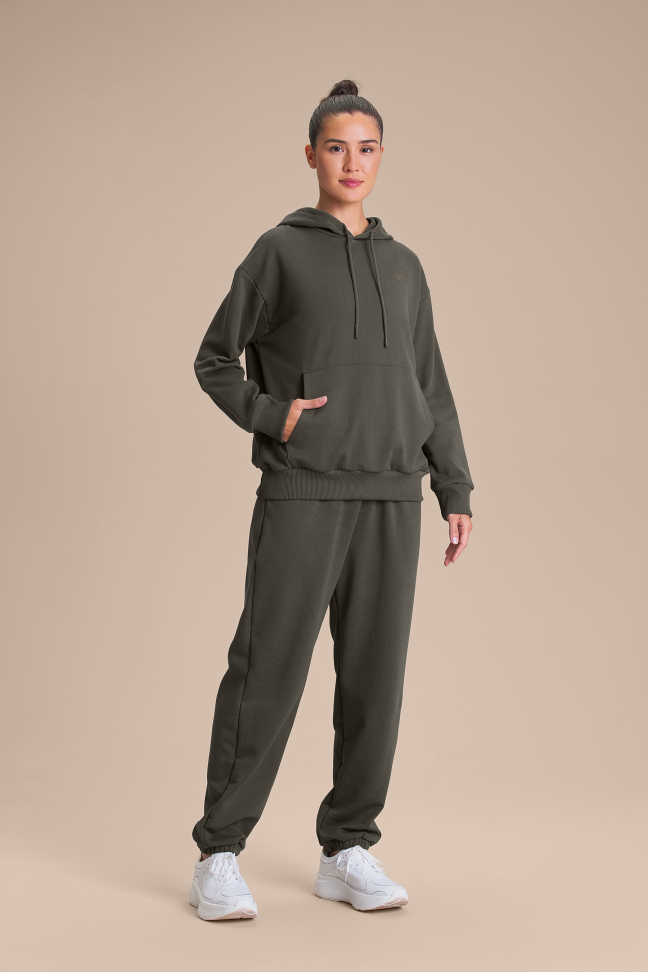 Calça Jogger Feminina LIVE! Welfare Obsidian Grey com Bolsos - #5