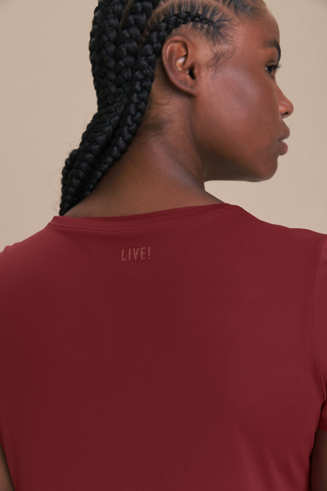 Camiseta Bio Stretch Crimson LIVE! - #3