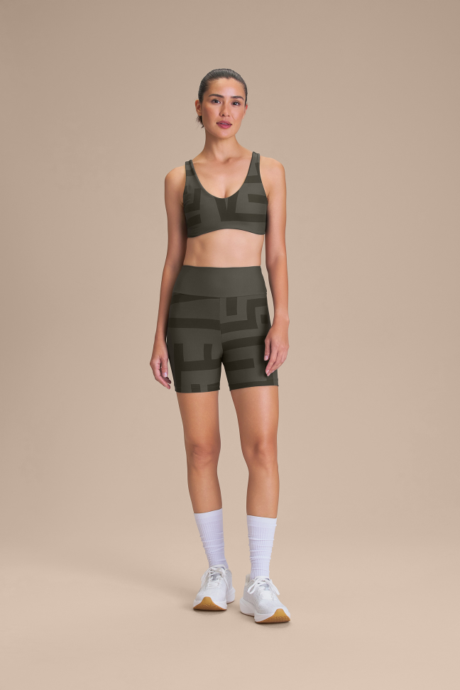 Top Fitness Feminino Reversível LIVE! Maxi Hydefit® Adaptiv Obsidian Grey - #5