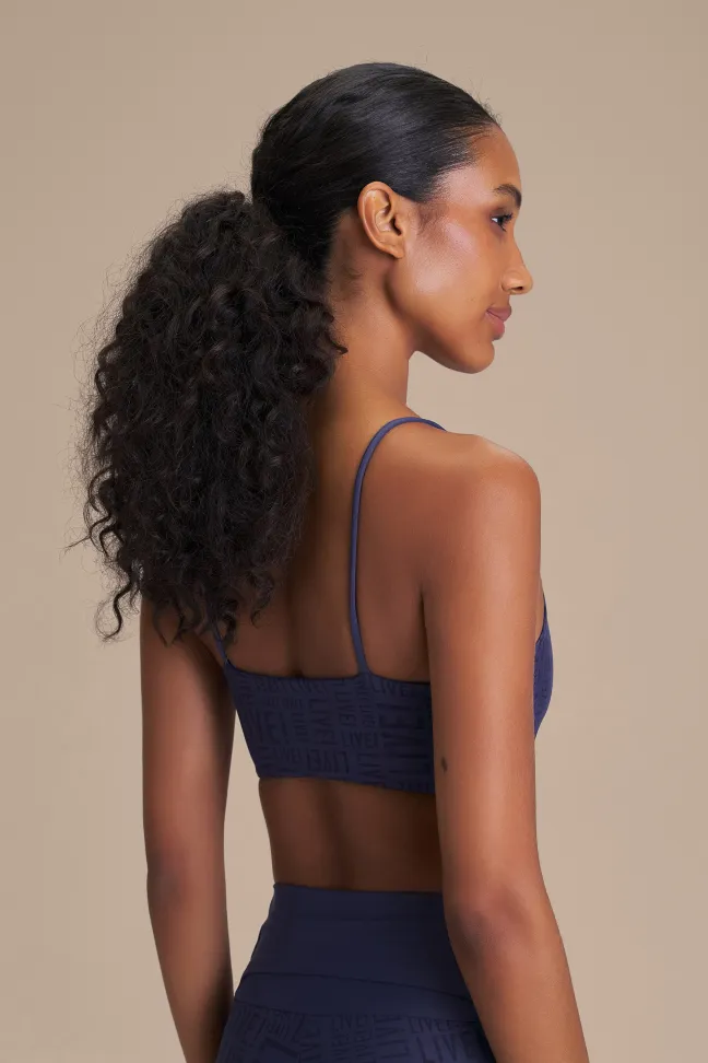 Top Fitness Feminino LIVE! Curve Tide com Bojo Removível