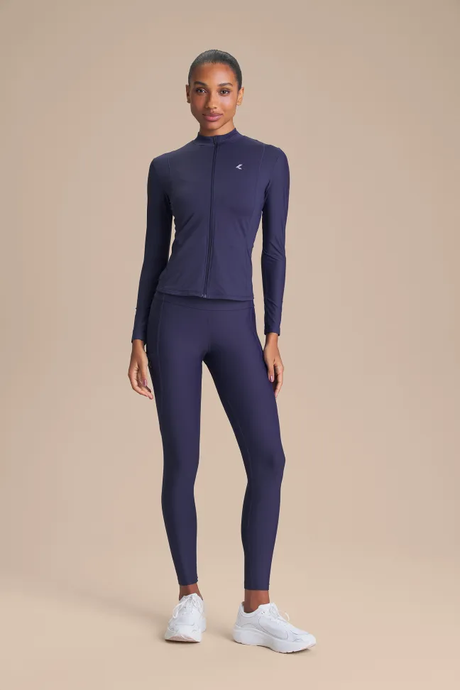 Jaqueta Fitness Feminina LIVE! Harmony Tide UV 50+
