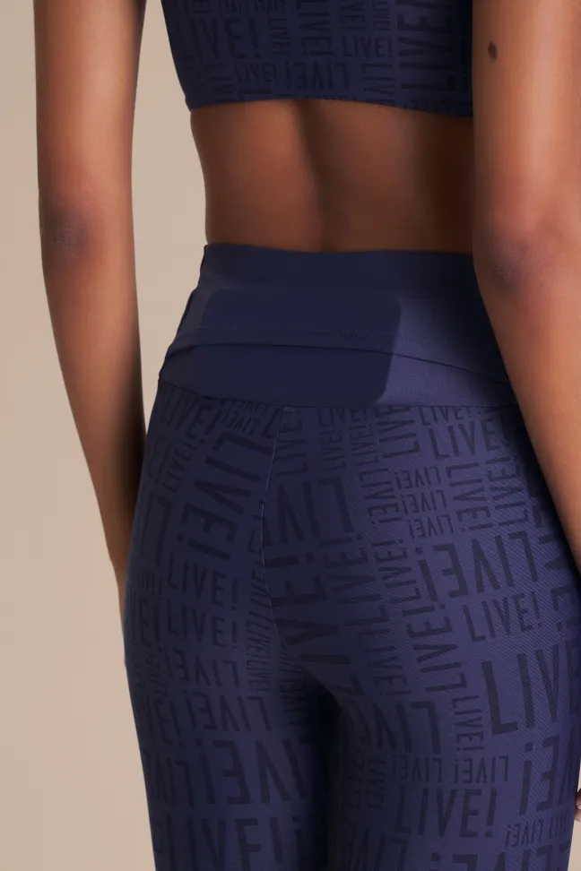 Calça Legging Feminina LIVE! Fusô Tide