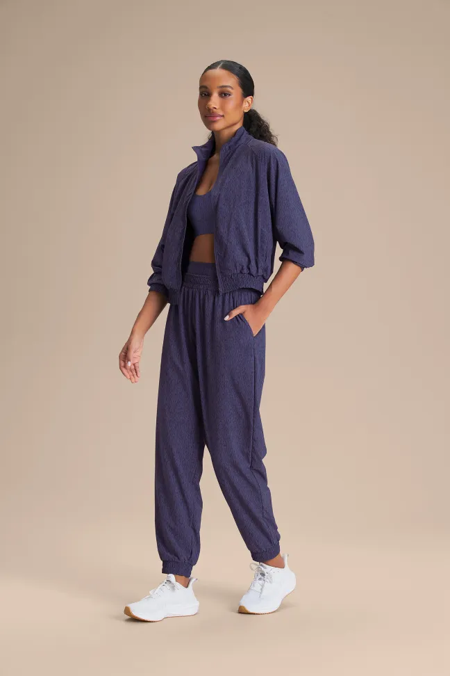 Jaqueta Esportiva Feminina LIVE! Voltstream Blue Grain