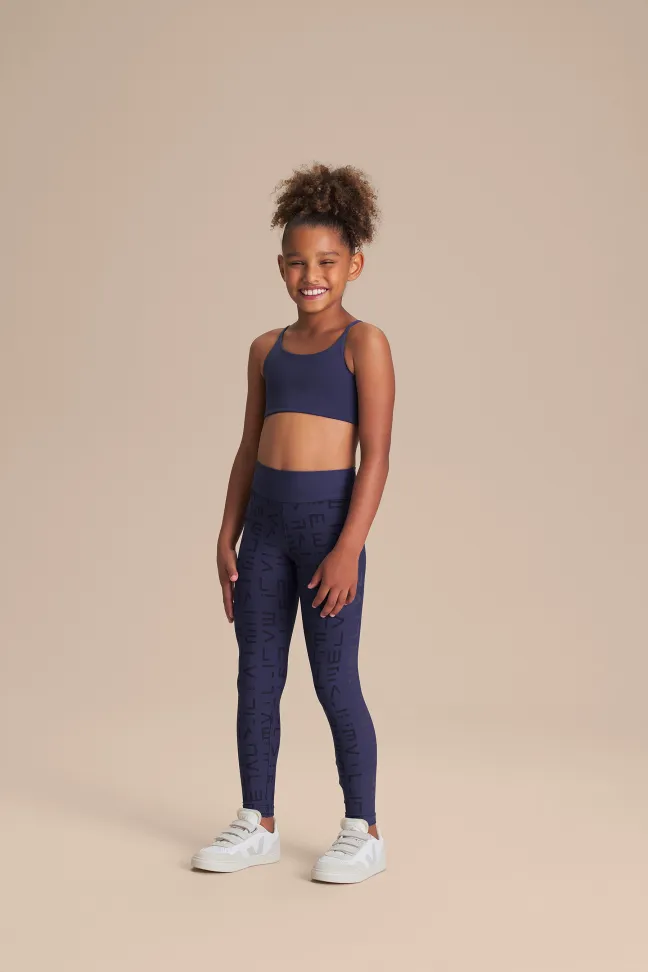 Legging Fitness Infantil LIVE! Icon Kids Tide - #4