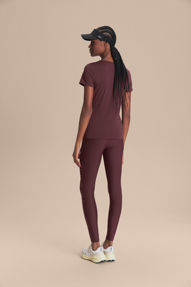Camiseta LIVE! Comfort Aubergine - #4