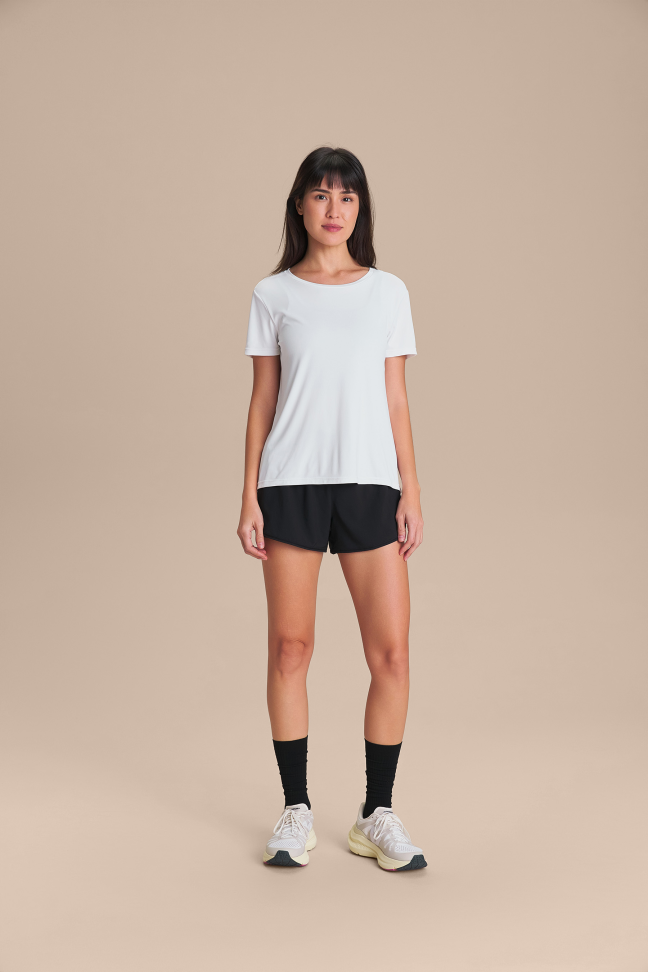Camiseta Bio Stretch Branca LIVE! - #3