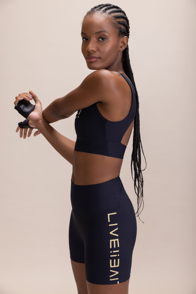 Shorts Fit Icon Neo Reflex Preto LIVE!