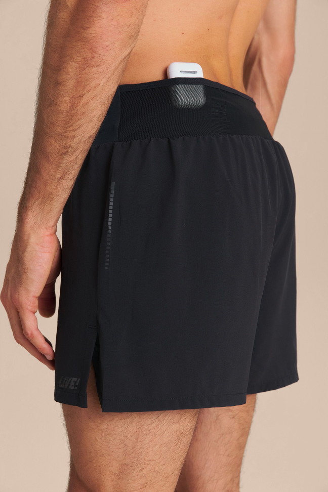 Shorts Run Six Pockets 4'' Men Preto LIVE! - #5