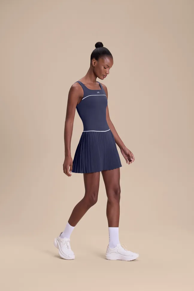 Vestido Fitness Feminino LIVE! Drop Shot Navy Blue