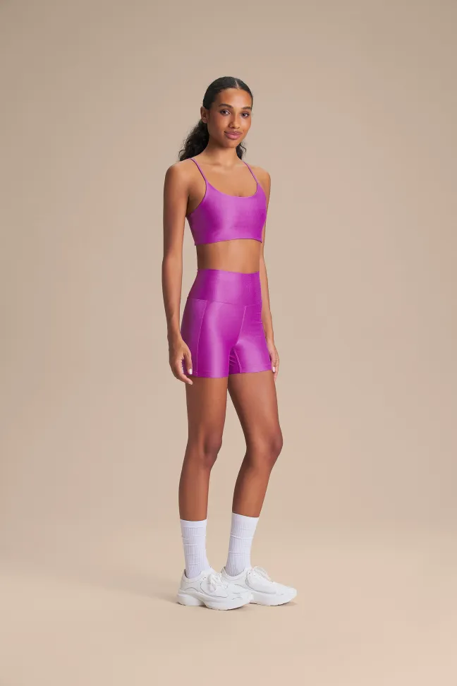 Shorts Fitness Feminino LIVE! Fit Allure® Adaptiv Memory Pink - #5