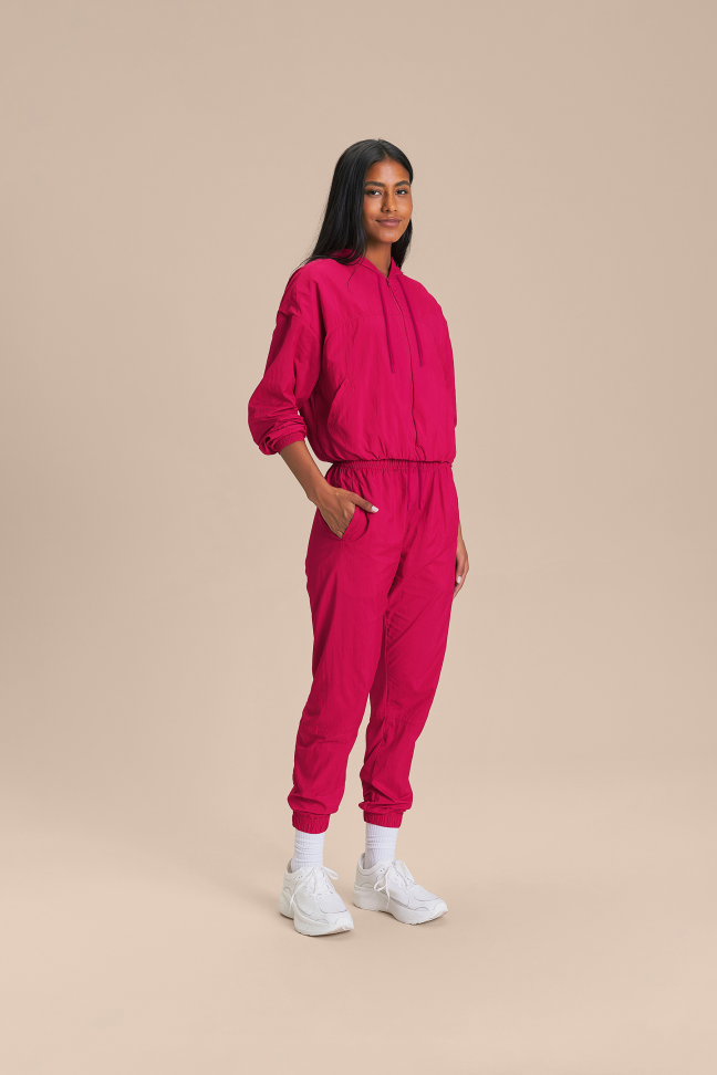 Calça Jogger Nylon Net Vittal Pink LIVE!