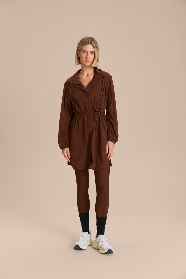 Parka Long Smooth Touch Chocolate Plum LIVE! - #6