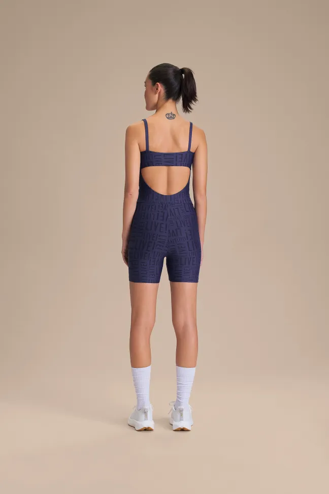 Macaquinho Fitness Feminino LIVE! Shorts Tide com Bojo Removível - #5