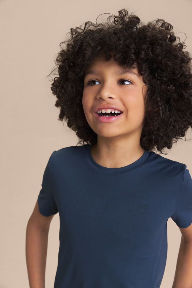 Camiseta Comfort Kids Azul LIVE!