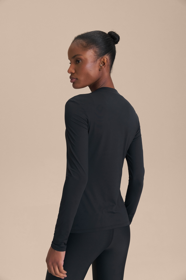 Camiseta ML Thermo Skin® Preta LIVE! - #3