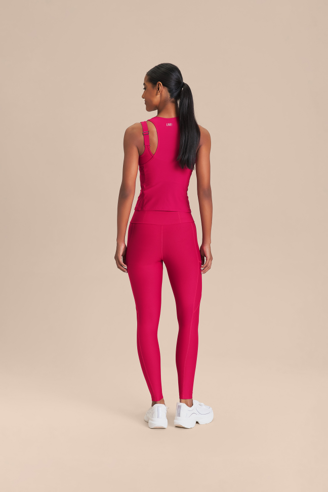 Legging Six Pockets Speed Vital Pink LIVE! - #9