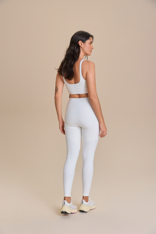 Legging Icon Hydefit® Adaptiv Branca LIVE! - #3