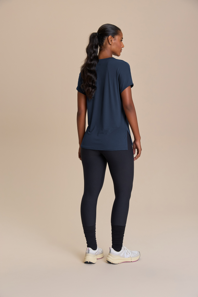 Camiseta V Comfort Azul Drop LIVE! - #4
