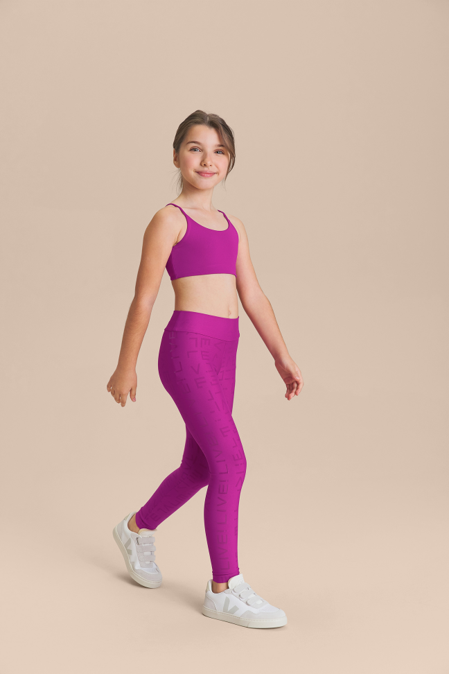 Legging LIVE! Icon Kids Vivid Fuchsia LIVE!