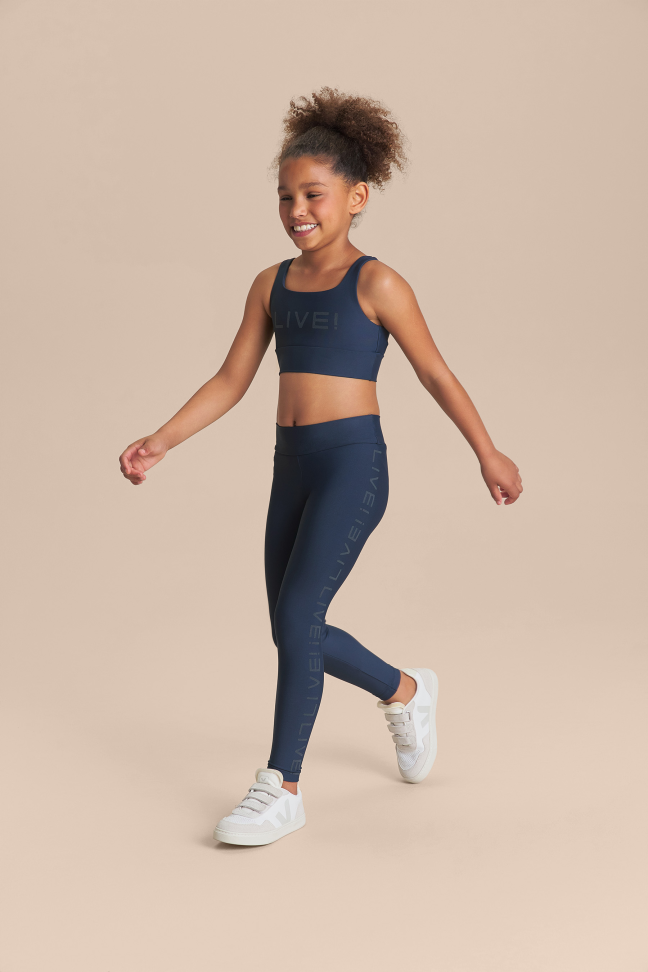 Legging Icon Neo Kids Azul Drop LIVE!