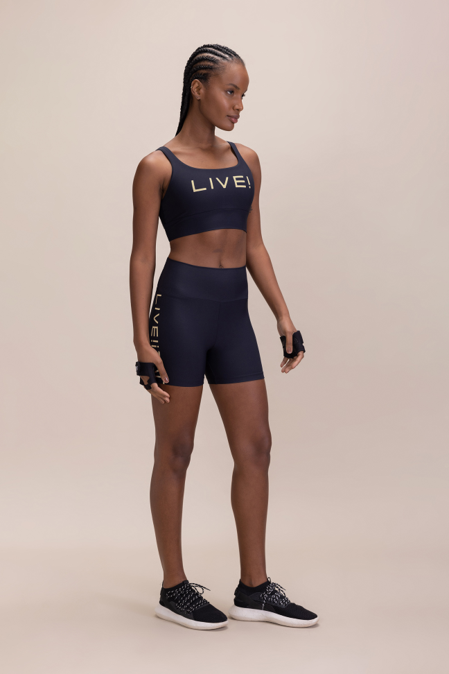 Shorts Fit Icon Neo Reflex Preto LIVE! - #5