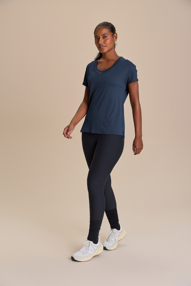 Camiseta V Comfort Azul Drop LIVE! - #3