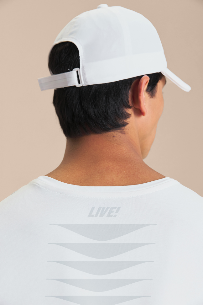 Camiseta Equilibrium™ Comfy Men New White LIVE! - #5