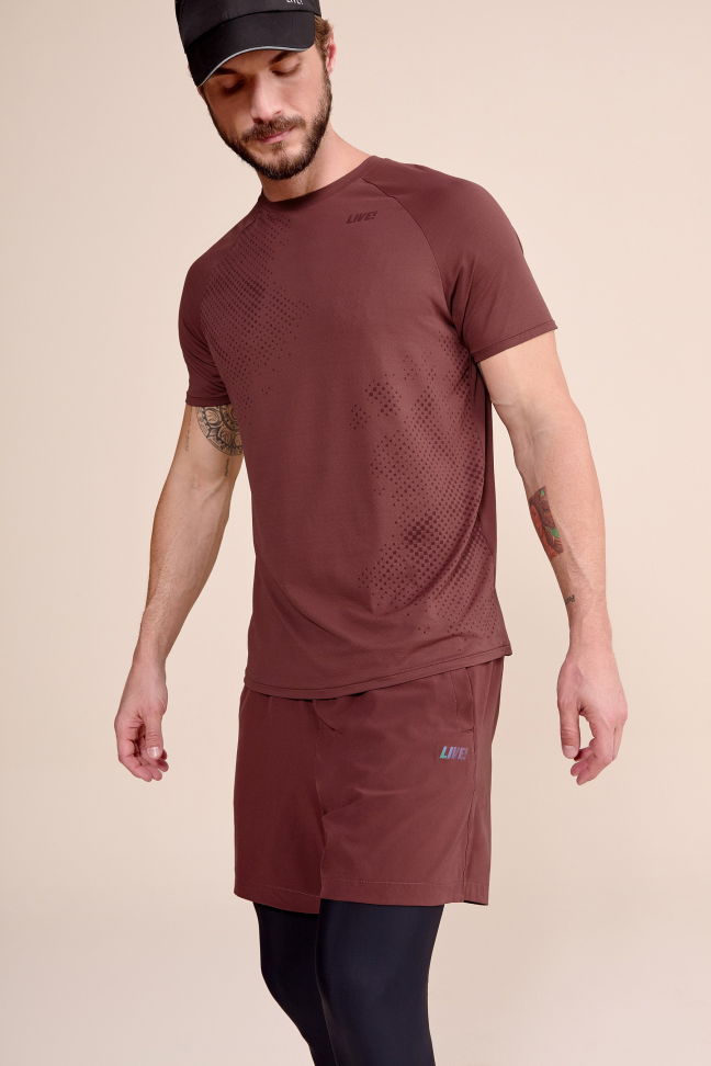 Camiseta Raglan Comfy Zest Men Masculino LIVE!