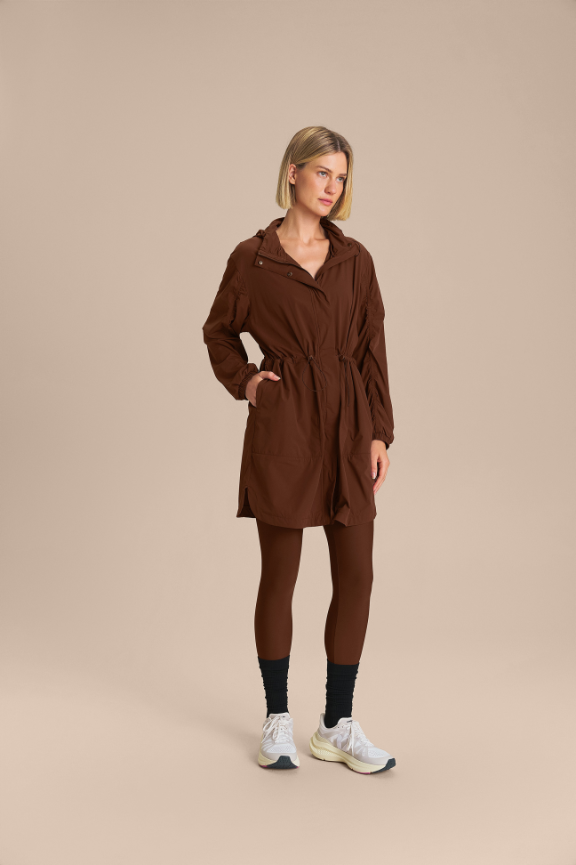 Parka Long Smooth Touch Chocolate Plum LIVE! - #5