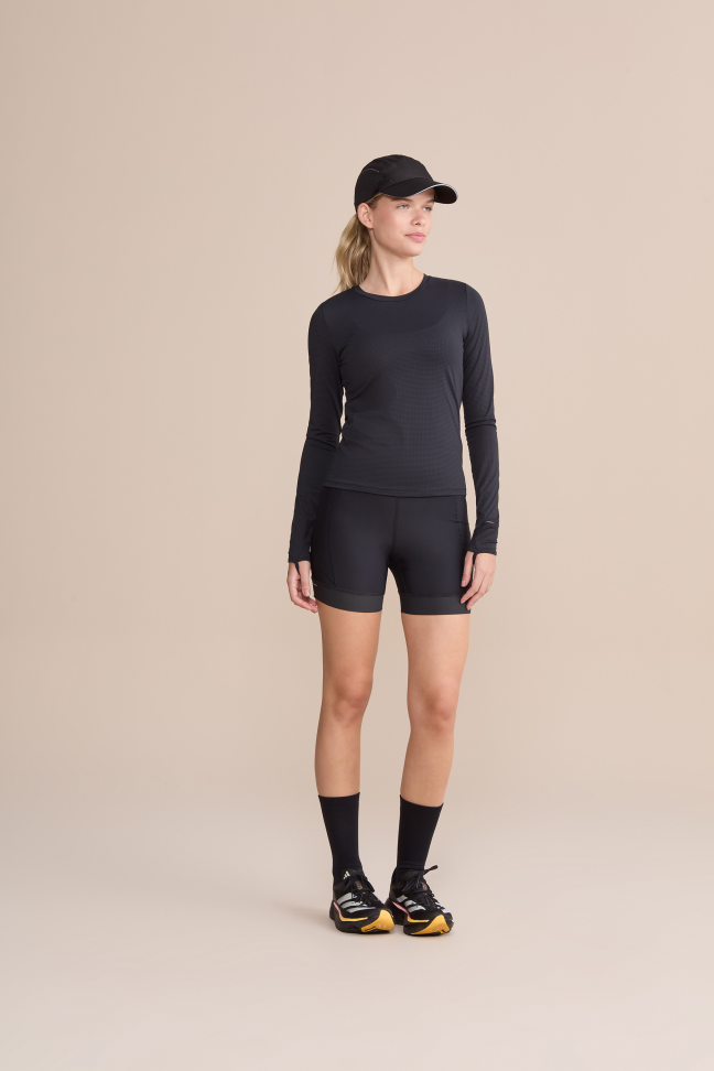 Blusa Manga Longa Trophy Air Move® Preto LIVE!