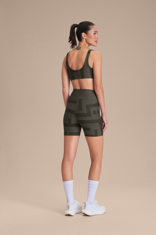 Top Fitness Feminino Reversível LIVE! Maxi Hydefit® Adaptiv Obsidian Grey - #3