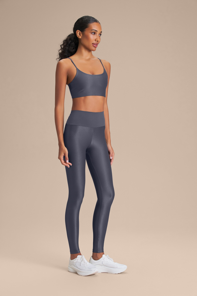 Top Fitness Feminino LIVE! Curve Allure® Adaptiv Iron Blue - #4