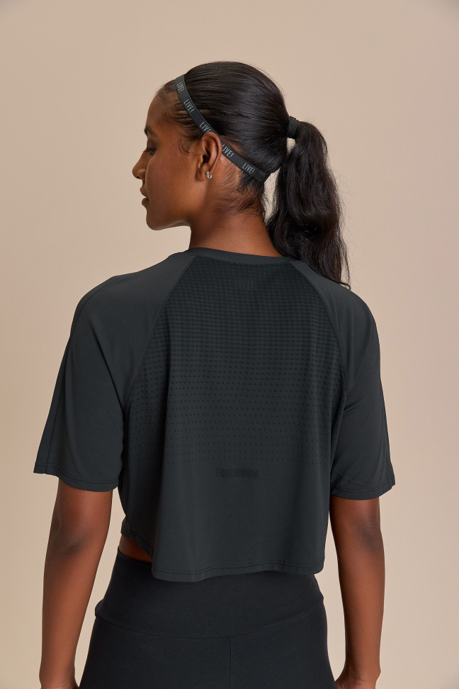 Blusa Equilíbrio Bio Stretch Black LIVE! - #3