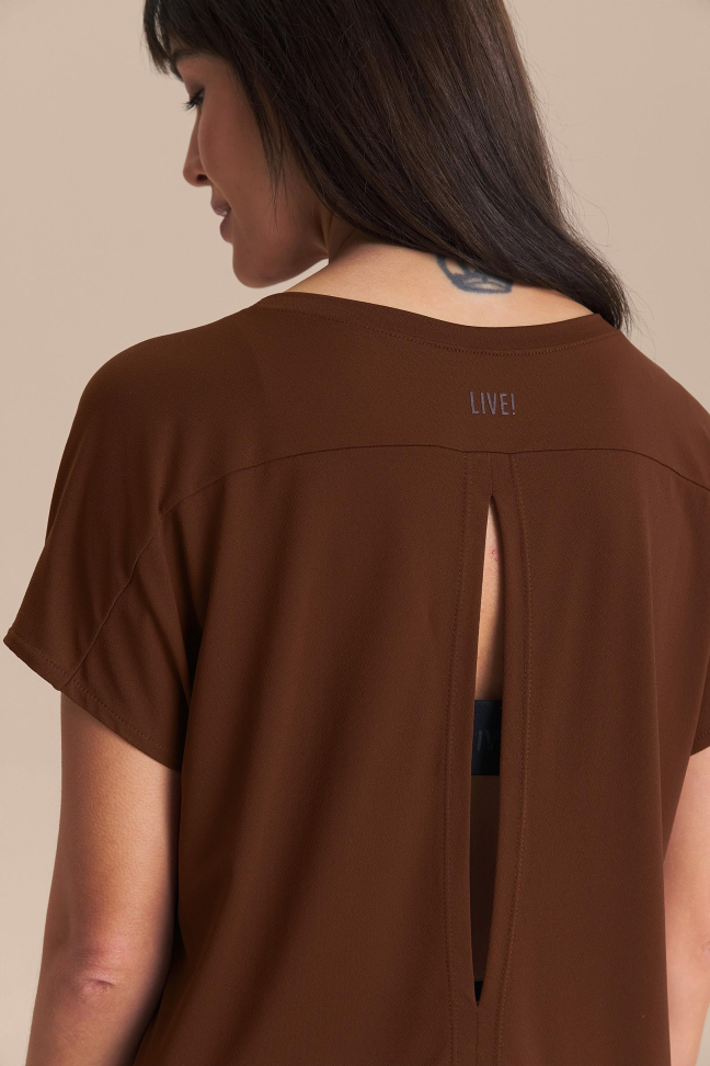 Camiseta Breath Back Comfort Chocolate Plum LIVE! - #3