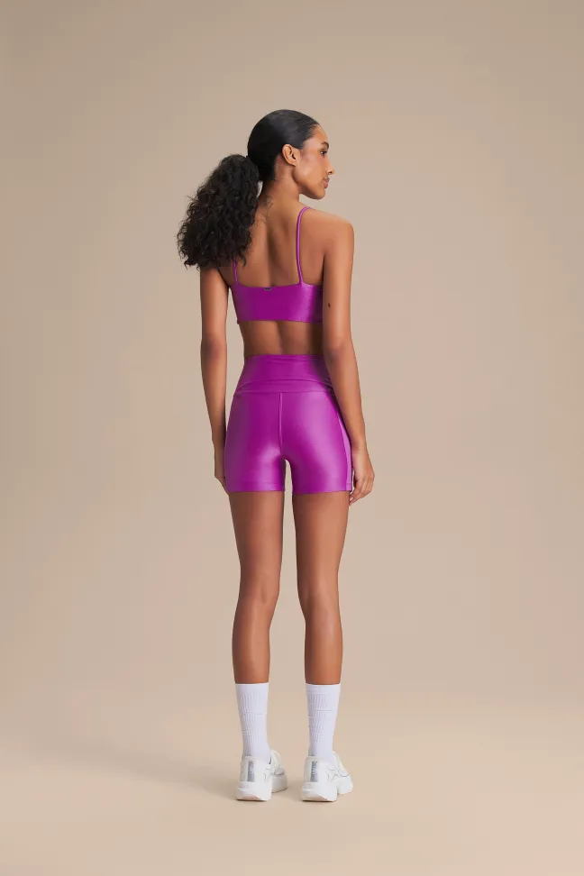 Shorts Fitness Feminino LIVE! Fit Allure® Adaptiv Memory Pink - #4