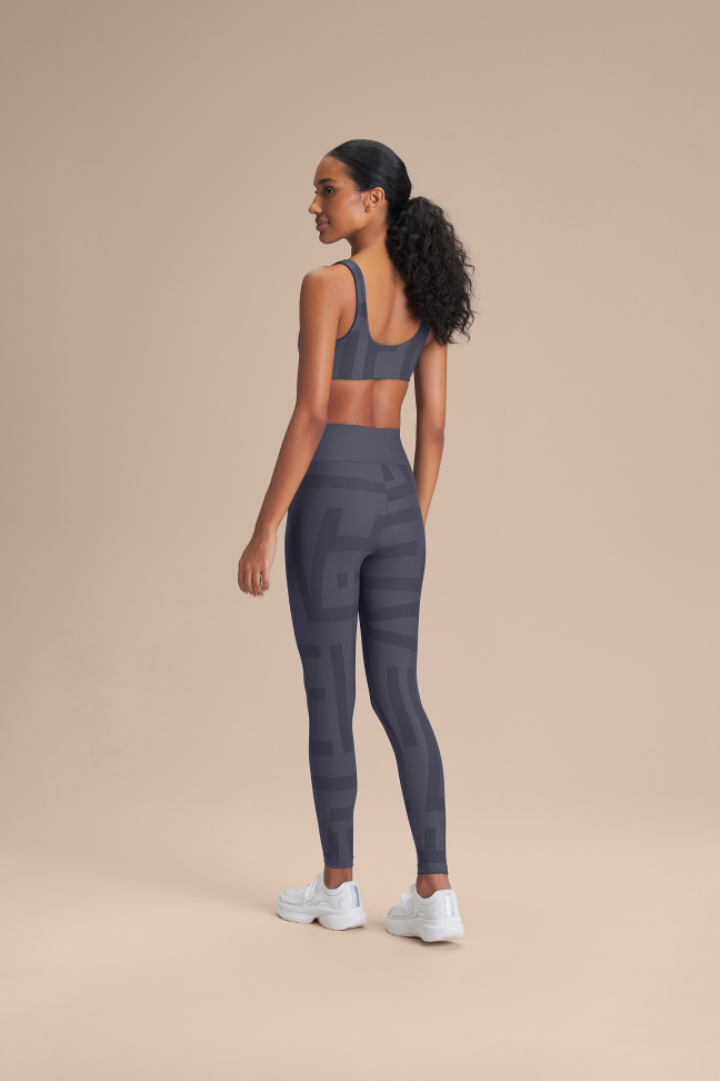 Top Fitness Feminino LIVE! Reversible Maxi Hydefit® Adaptiv Iron Blue - #4