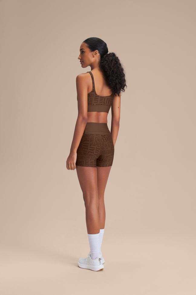Top Fitness Feminino Move LIVE! Sense Pro® Sepia Brown - #5